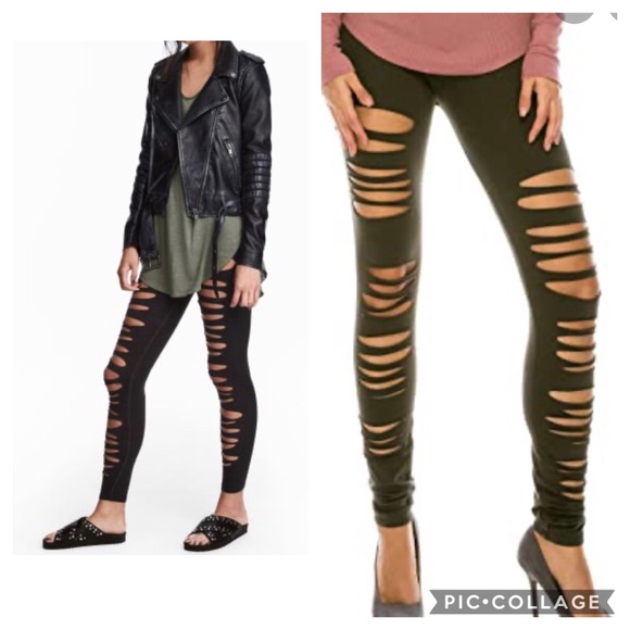 Pants - Ripped leggings